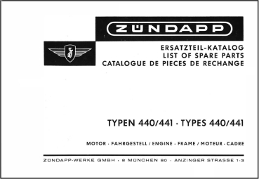 Ersatzteilkatalog Typ441 C50 Super